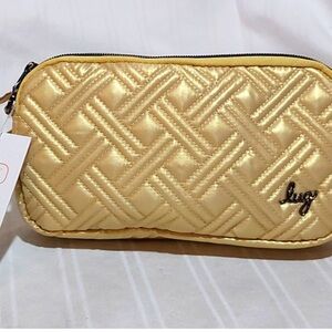 LUG QUILTED COVERTABLE CROSSBODY / BELT BAG NWT